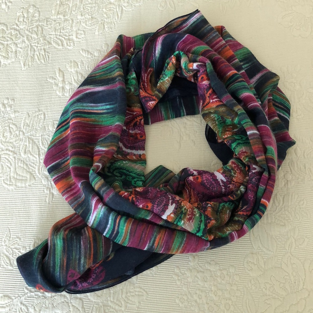 Subtle Luxury Paisley Scarf